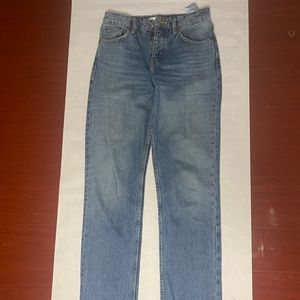 Zara Butterfly Button Jeans